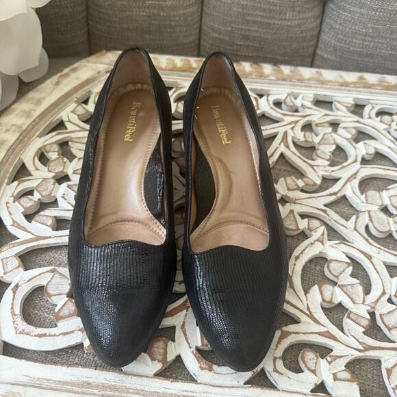 BeautiFeel Black Low Heels Shoes Women’s 38 US 7 - Picture 1 of 10